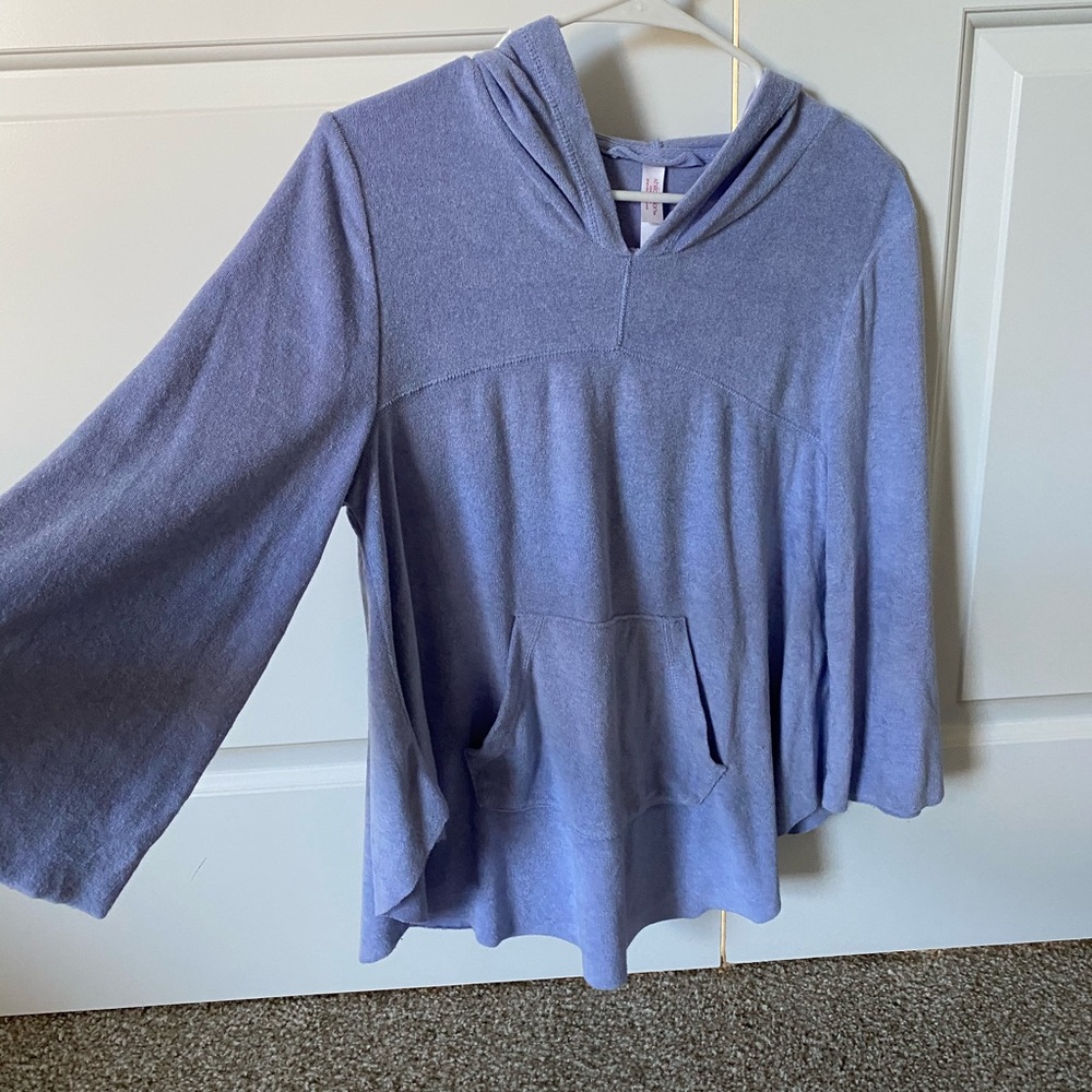 Purple sleepwear hoodie